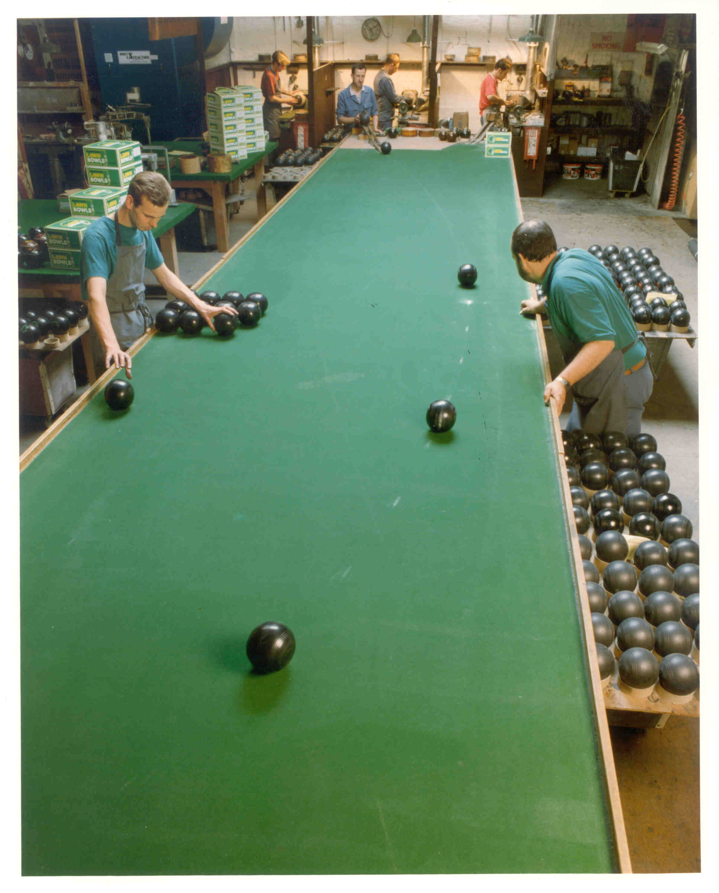 Liverpool bowls test table