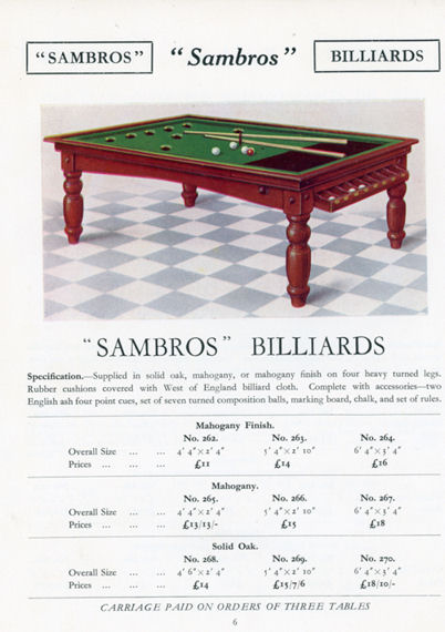 1935 Sams Bros catalogue