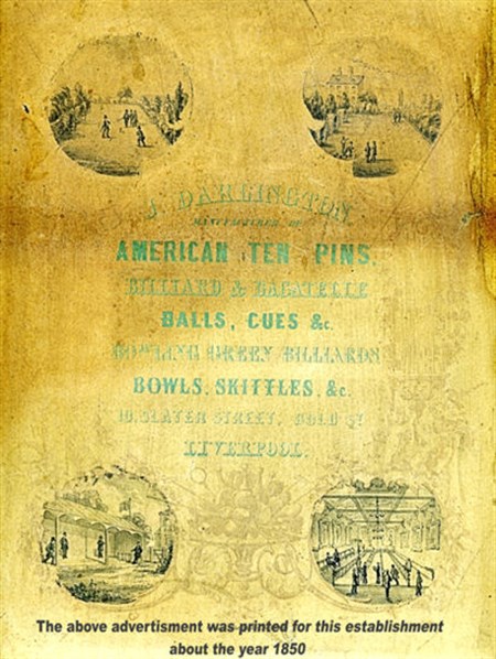 1850 Darlington Advert